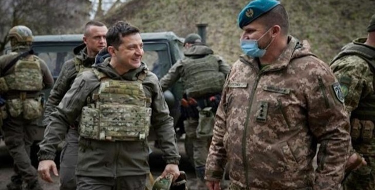 Zelenski afirma que la batalla por el Donbas ha comenzado