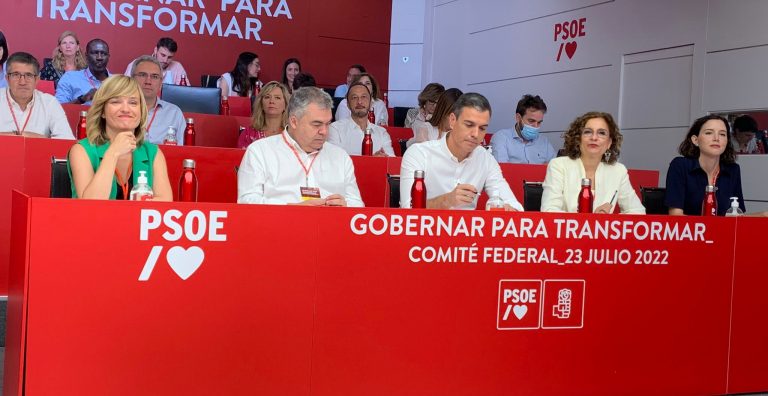Pedro Sánchez alienta al PSOE para volver a ganar las elecciones