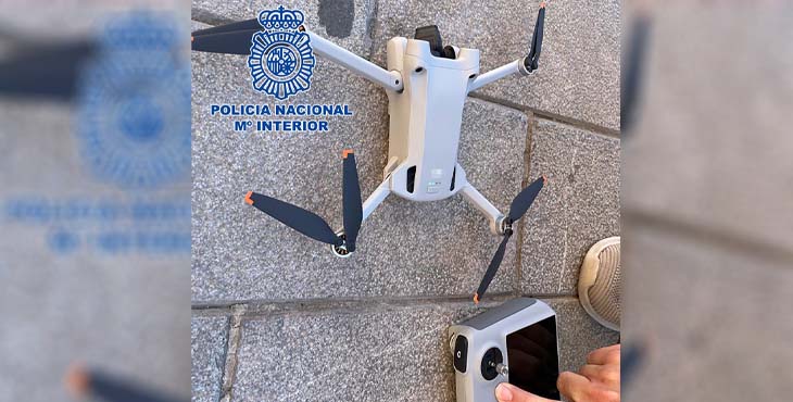 Detectados y neutralizados dos drones que volaban en las inmediaciones del círculo de seguridad de la Copa del Rey de Vela