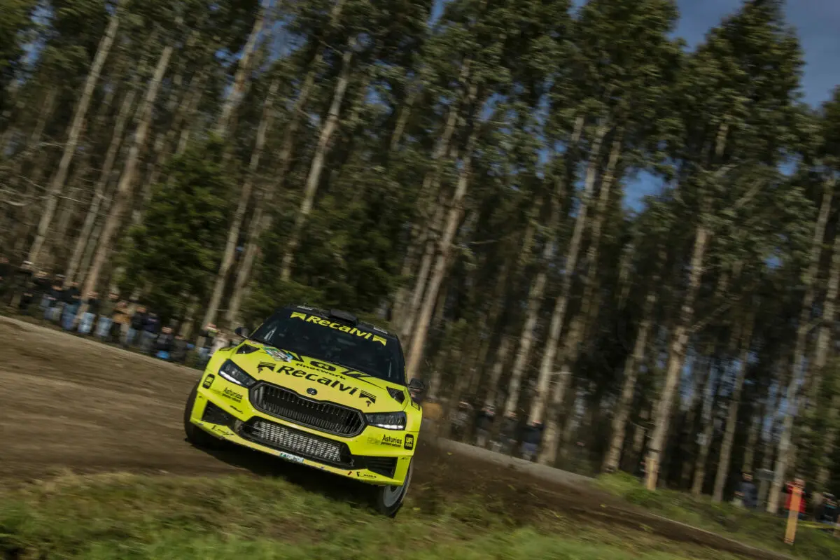 Skoda Cohete Suarez Recalvi Rallye Terra Da Auga 2023