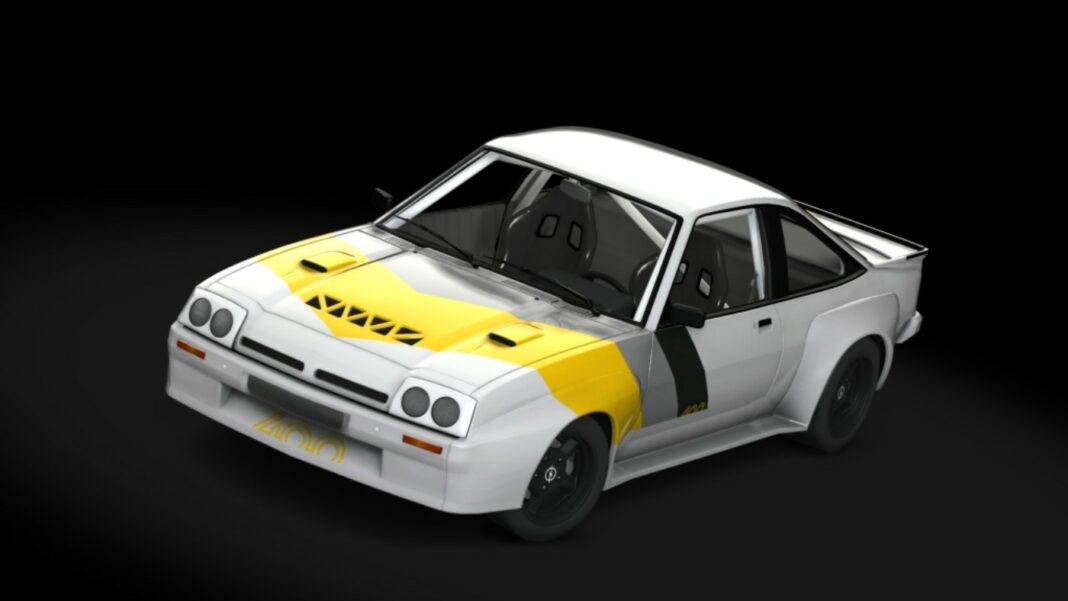 Opel Manta 400 simracing CSR SCER Virtual