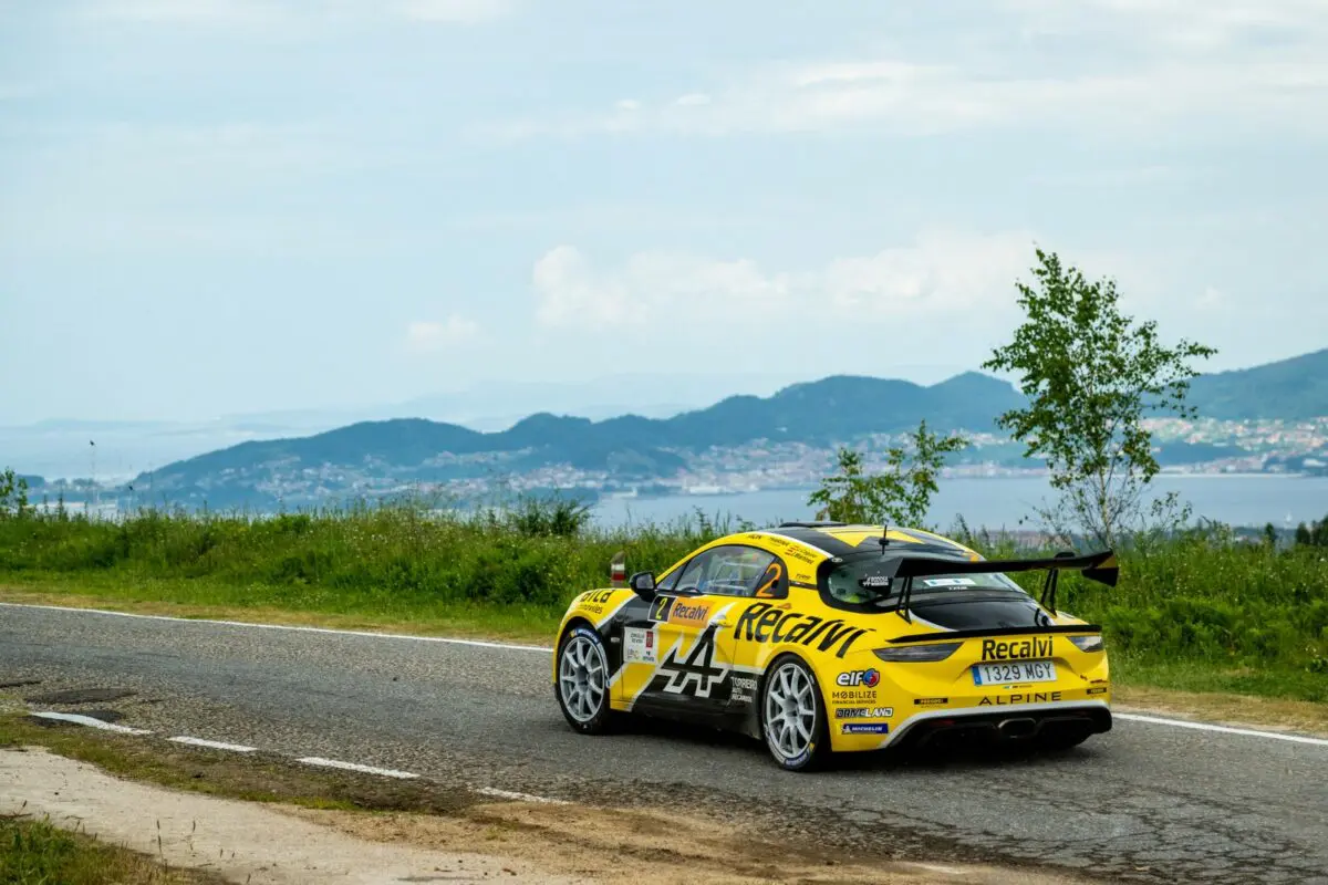 Rallye Rías Baixas 2023 Cera Cagiao Alpine Renault Recalvi