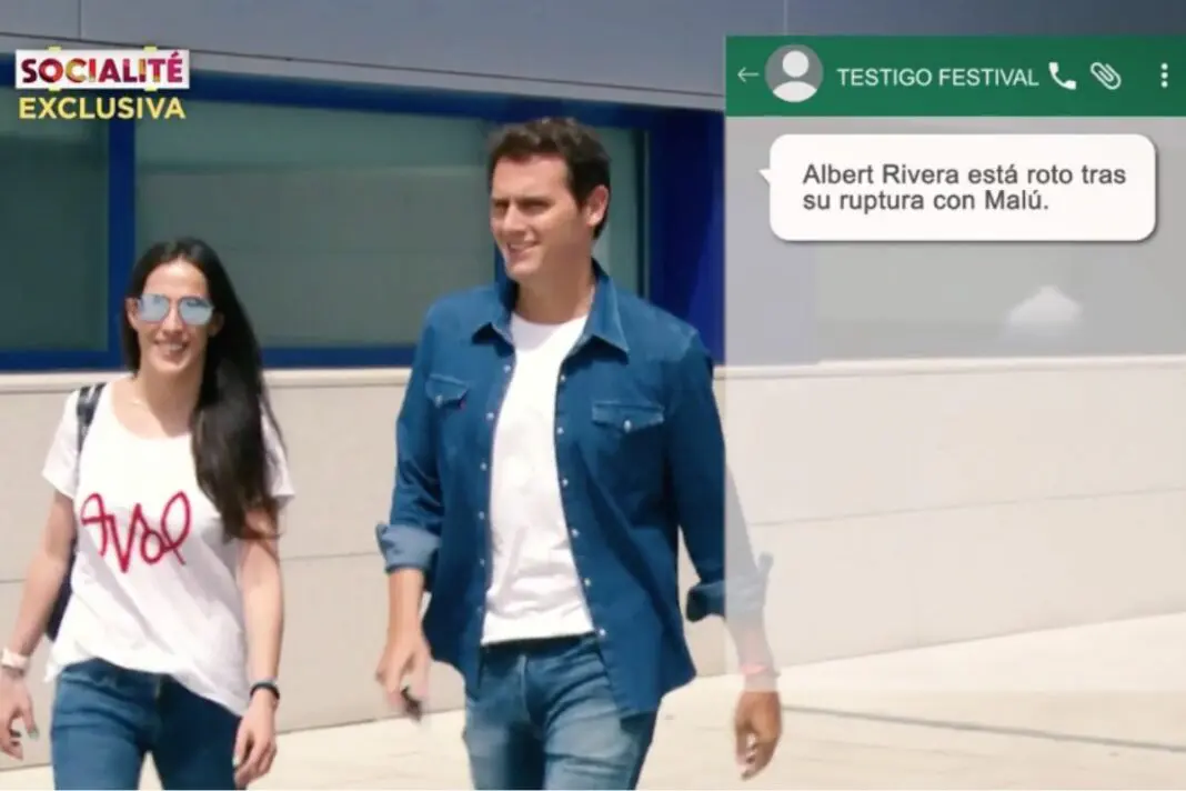 Desmentidos los rumores de ruptura entre Malú y Albert Rivera