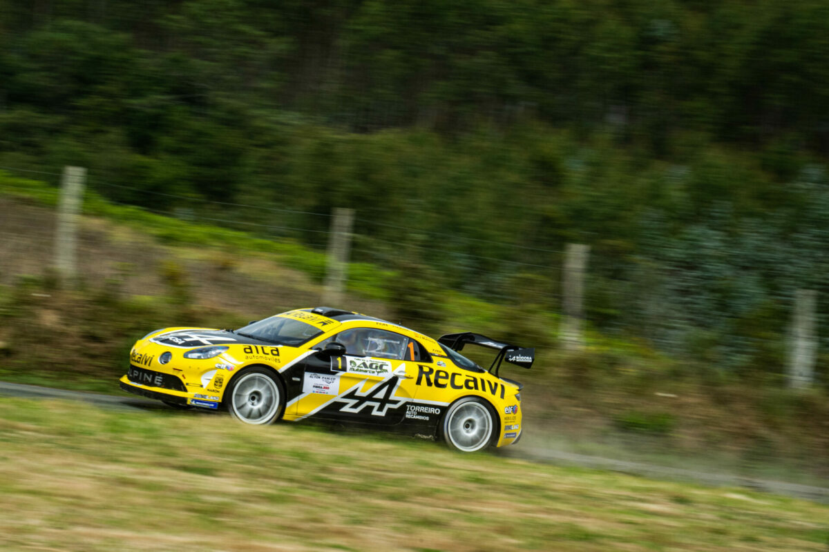 Rallye Narón Cera Galicia Jorge Cagiao Alpine A110 Rgt