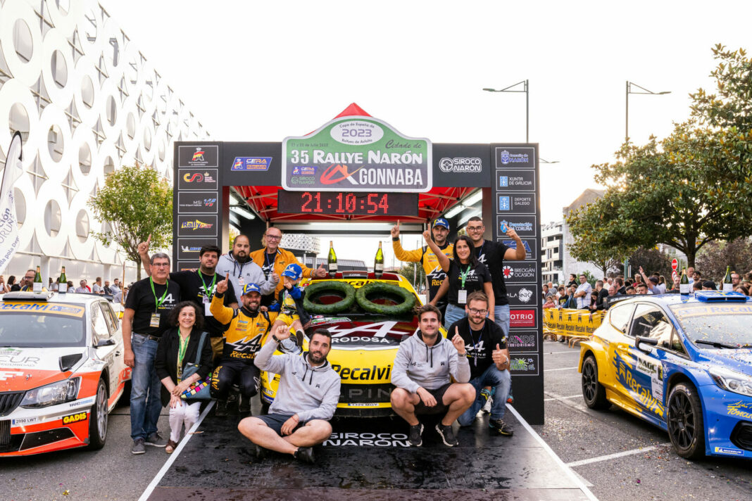 Rallye Narón CERA Galicia Jorge Cagiao Alpine A110 RGT