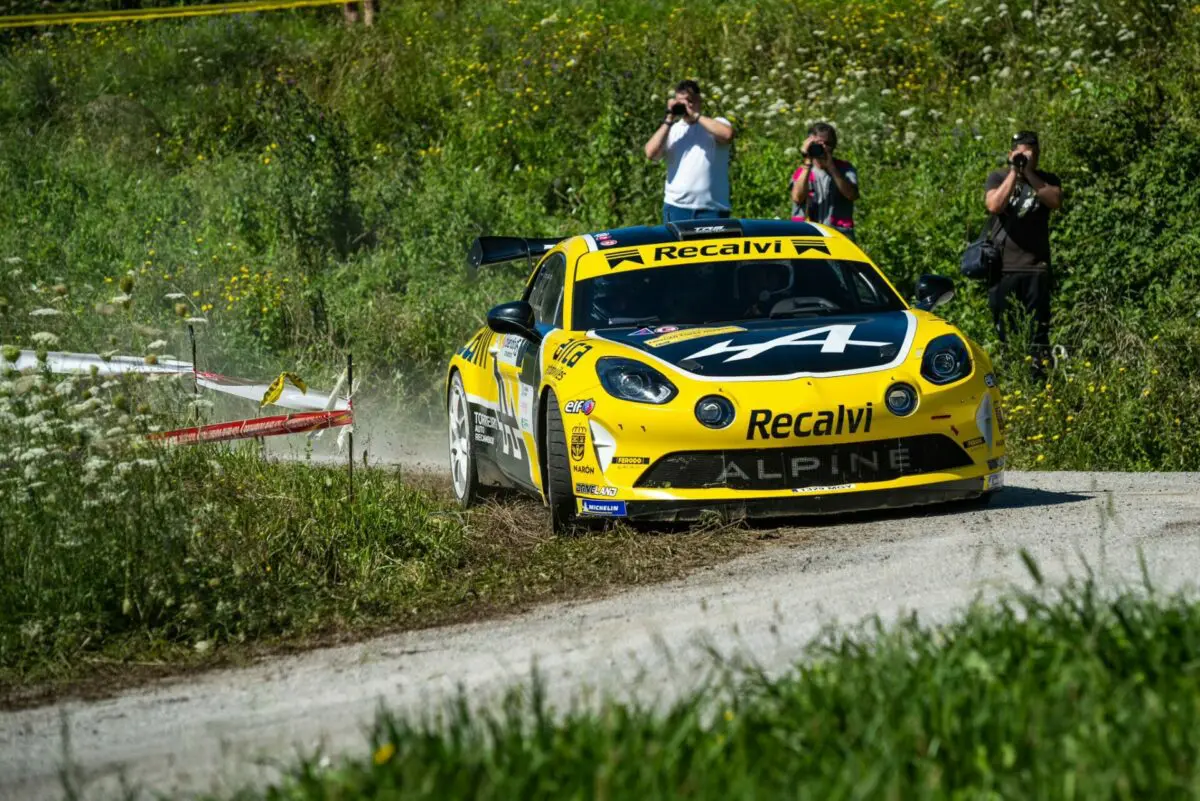 Cagiao Rallye Cristian López Cera Alpine Recalvi