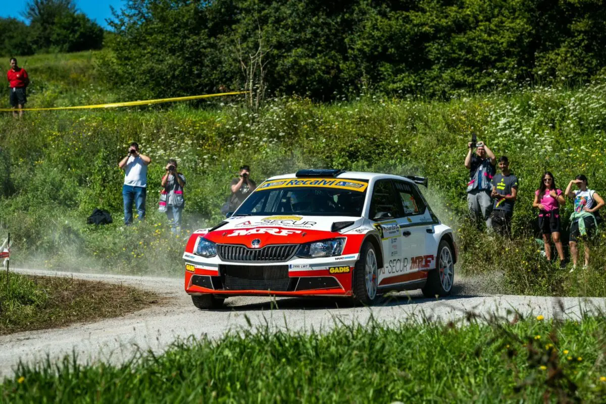 Muñiz Rallye Cristian López Cera Skoda Mrf