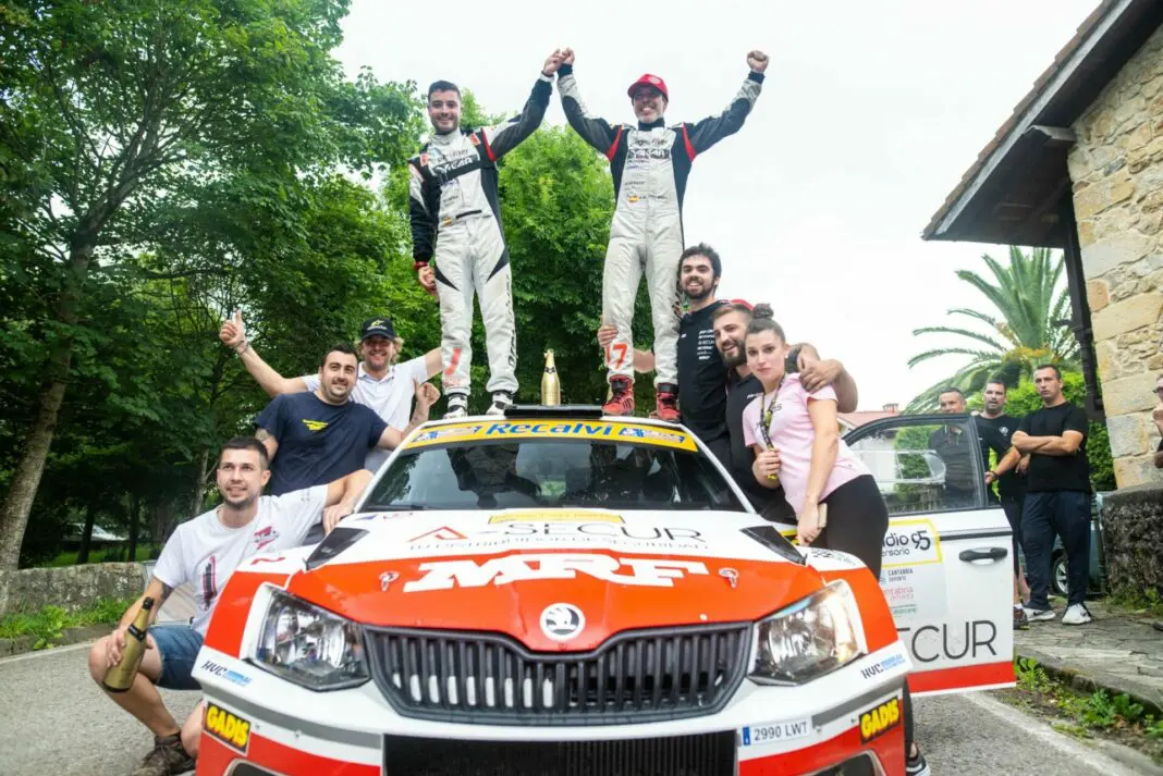 Muñiz Rallye Cristian López CERA Skoda MRF