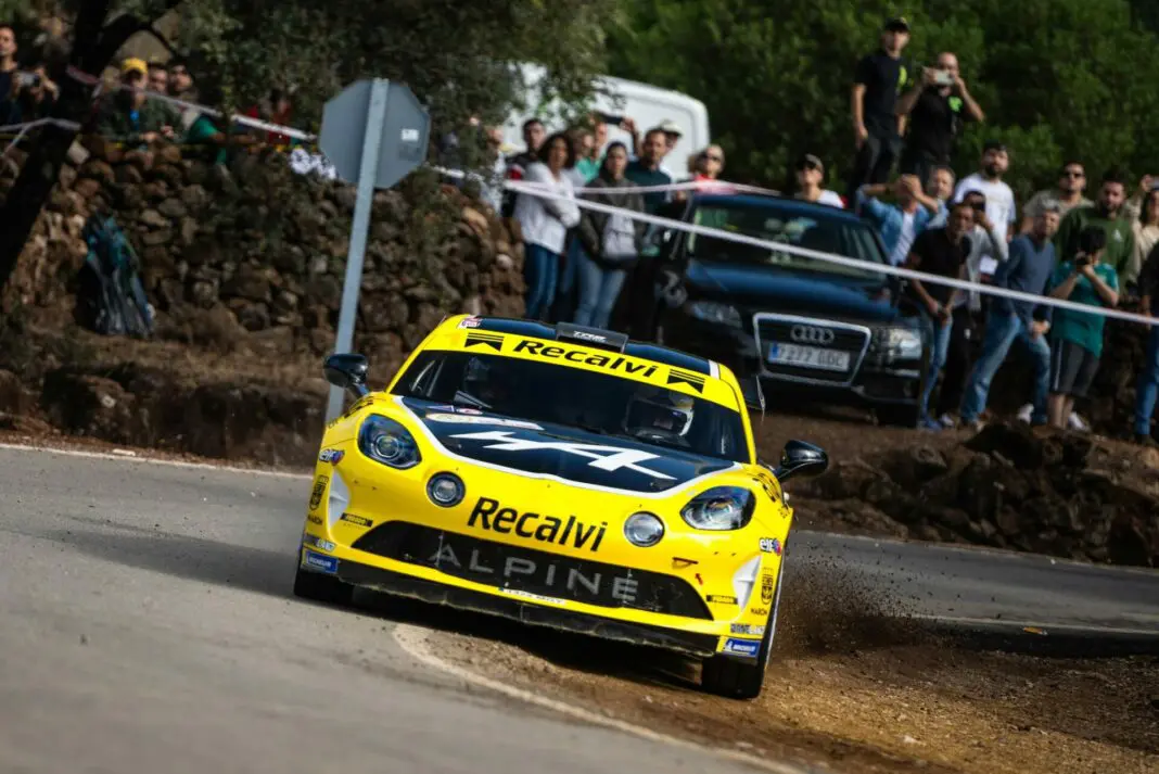 Rallye Vendimia deportes motor rally Alpine Cagiao CERA