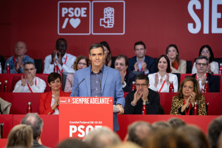 Barómetro de noviembre del CIS: el PSOE lidera la intención de voto con el 34,2%