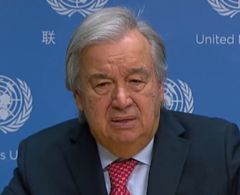 António Guterres, declarado persona ‘non grata’ en Israel