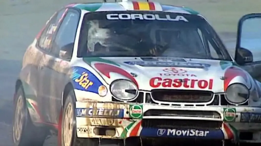 Toyota Corolla WRC Sainz Moya rallyes