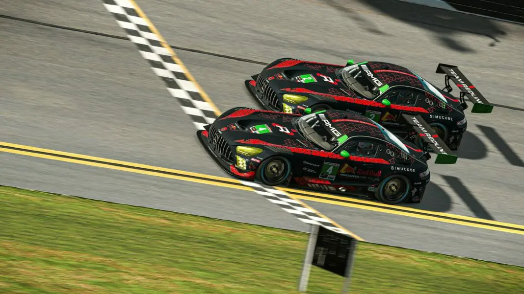 Mercedes RedLine Verstappen simracing eSports Daytona