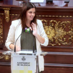 Sandra Gómez se despide como concejala. Fuente: Ayuntamiento de Valencia.