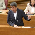 Carlos Mazón en la sesión de control. Fuente: Generalitat Valenciana.