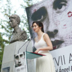 Isabel Díaz Ayuso en el homenaje