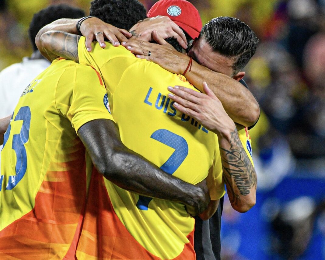 Colombia, finalista de la Copa América. Fuente: @FCFSeleccionCol