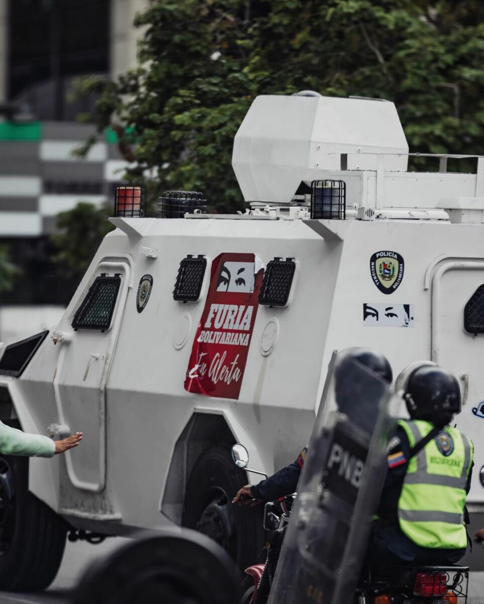 Fotografía De Las Detenciones En Venezuela Tras El Fraude Electoral