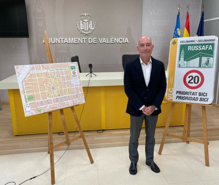 Valencia estrenará su primer ciclobarrio en Ruzafa