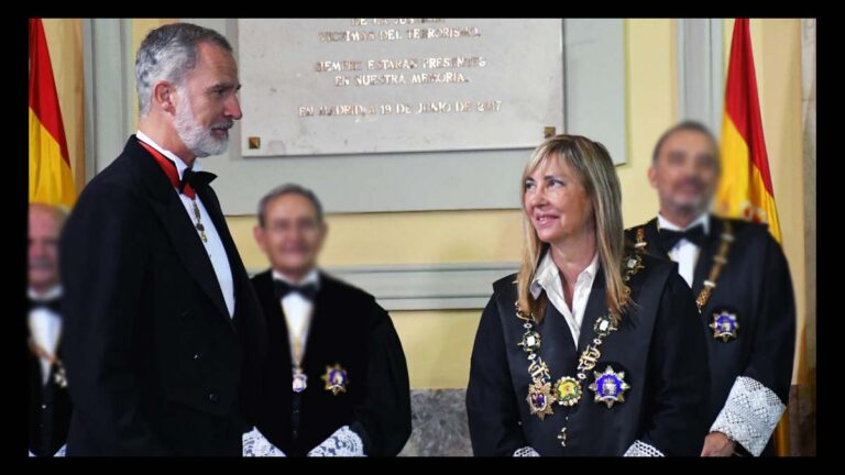 Isabel Perelló defiende la independencia judicial y reclama respeto a los jueces en su primer discurso como presidenta del CGPJ