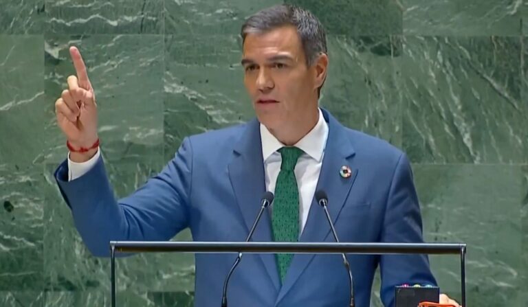 Sánchez en la ONU: «La democracia libra una batalla por su supervivencia»