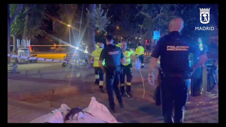 Reyerta en Carabanchel deja cuatro heridos graves por arma de fuego y arma blanca