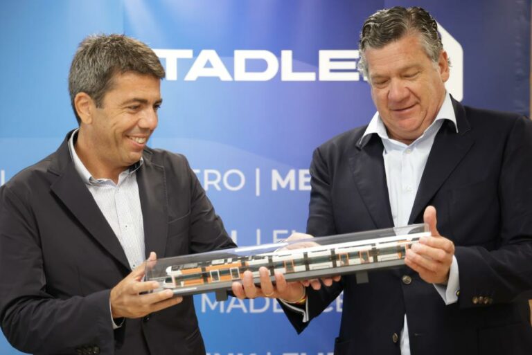 La Generalitat Valenciana concederá 45 millones de euros a Stadler Rail en los próximos diez años