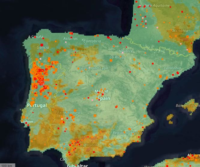 Incencios Portugal Copernicus 1