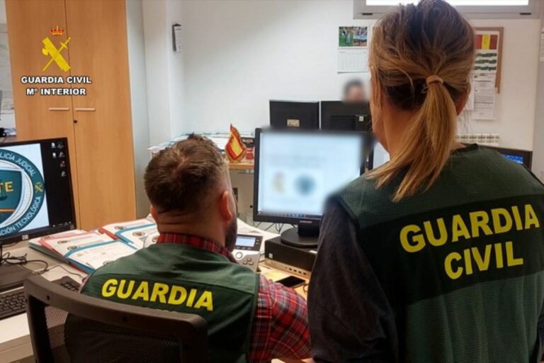 Macrooperación de la Guardia Civil contra el cibercrimen