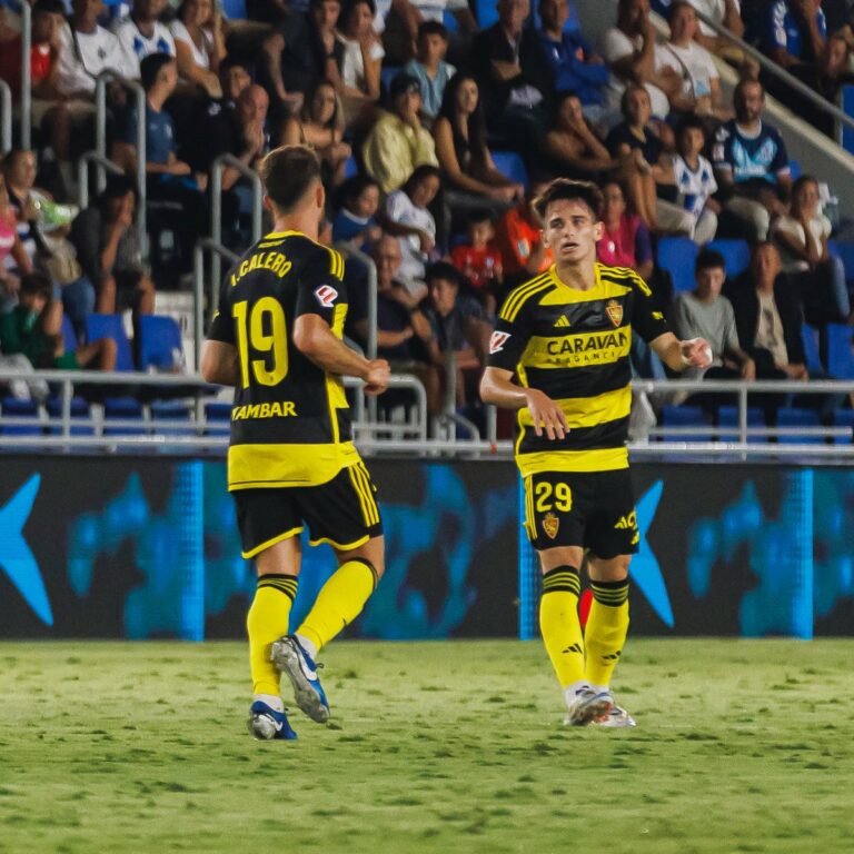 Tenerife 2-3 Real Zaragoza: 15 minutos buenos del Zaragoza evitan que el Tenerife levante cabeza