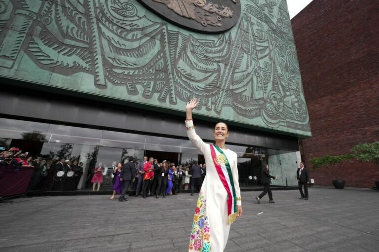 La toma de protesta de Claudia Sheinbaum confirma una presidencia de México en clave femenina