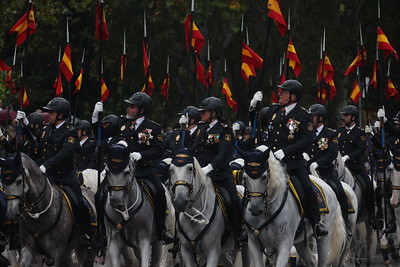 Caballos Desfile Dia Hispanidad