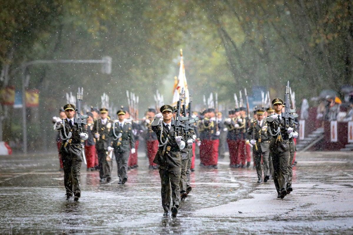 Desfile Militar Deslucido Fiesta Nacional