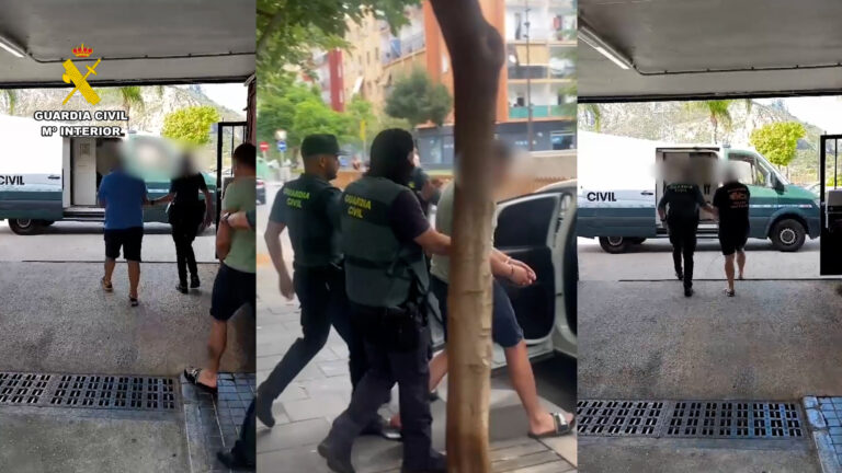 La Guardia Civil desarticula una banda que robaba con violencia en viviendas de Alicante