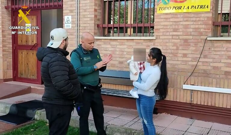 La Guardia Civil salva a un bebé con una reanimación cardiopulmonar en Navarra