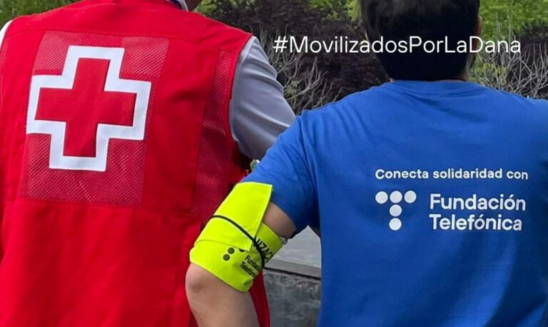 Telefónica se moviliza para restablecer las comunicaciones y activa una campaña solidaria con la Cruz Roja para ayudar a las víctimas de la DANA