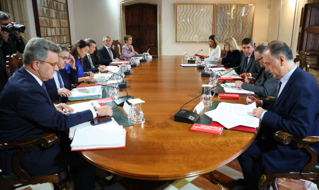 El Consell reunido este martes. Imagen: Generalitat Valenciana