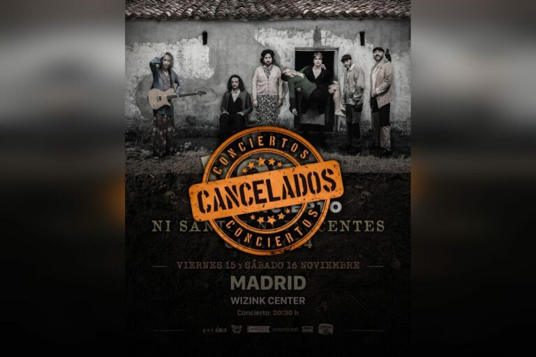 Se cancelan los conciertos de Robe en Madrid