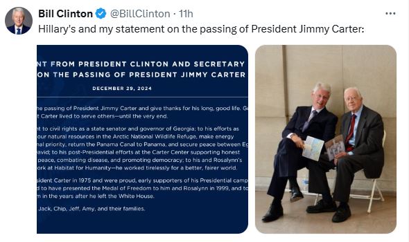 Bill Clinton Jimmy Carter