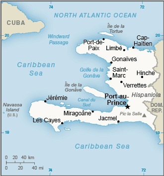 Haiti Mapa