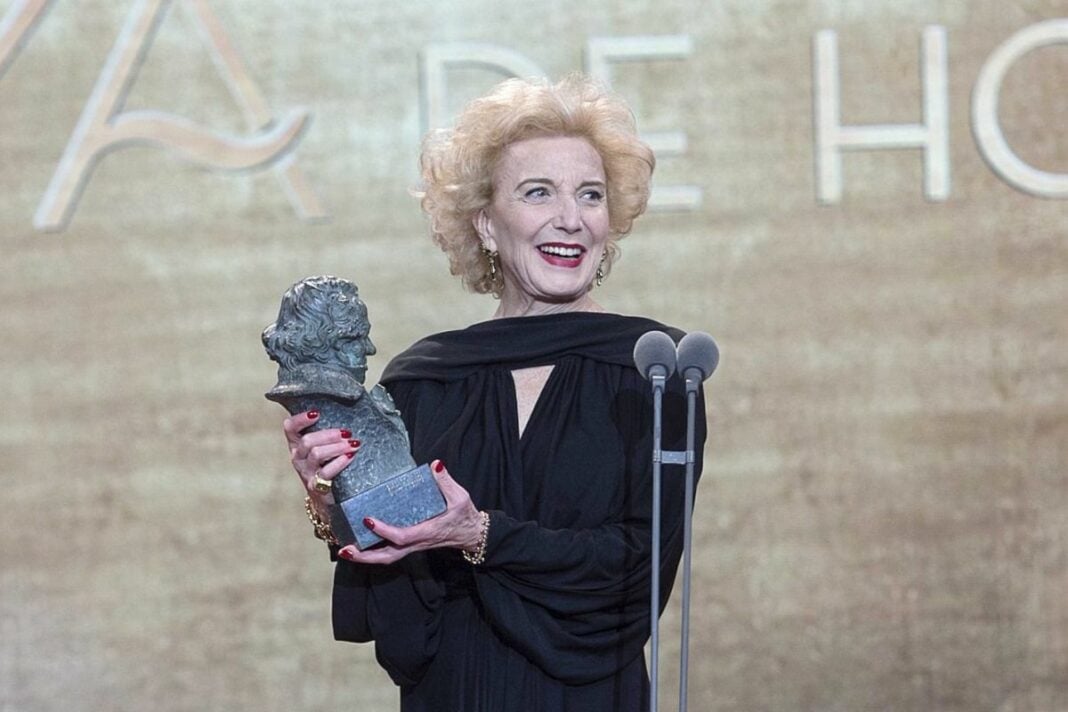 Marisa Paredes recibió el Goya de Honor en 2018. (Foto: Academia del Cine / Alberto Ortega).