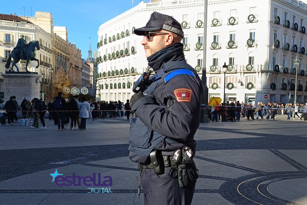 Policia Municipal Madrid Navidad