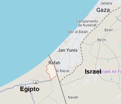 Paso De Rafah Gaza Egipto 1