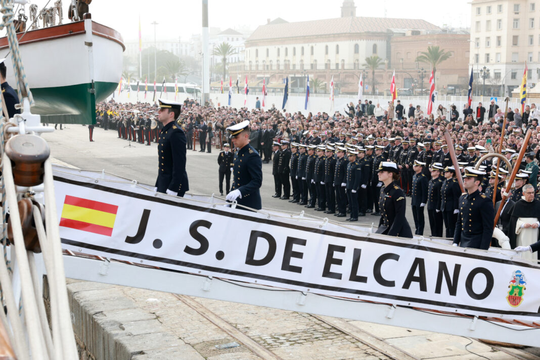 La princesa Leonor en el buque Elcano. Imagen: Casa Real