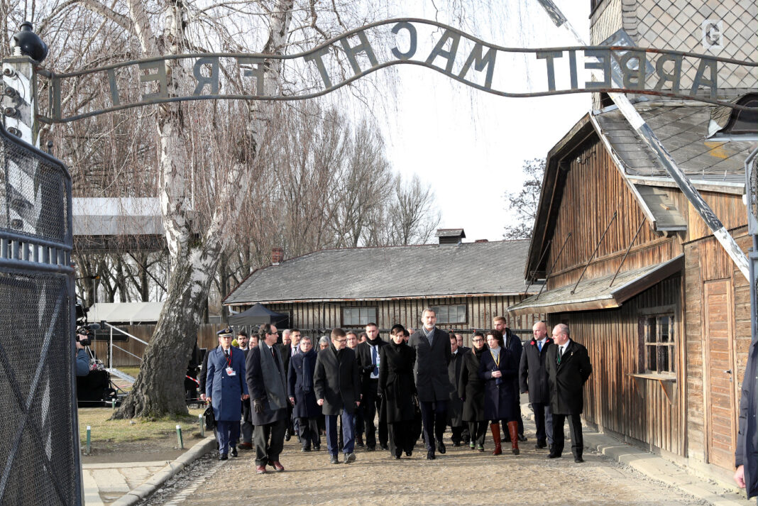 Los Reyes en su visita en 2020. Imagen: Casa Real