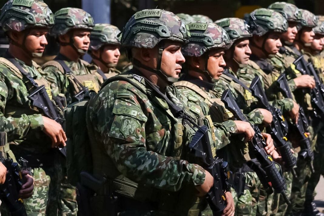 Militares en Catatumbo. Imagen: Ministerio de Defensa de Colombia