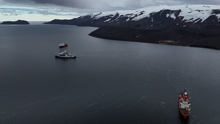 Buques Oceanograficos Espanoles Aguas Antarticas