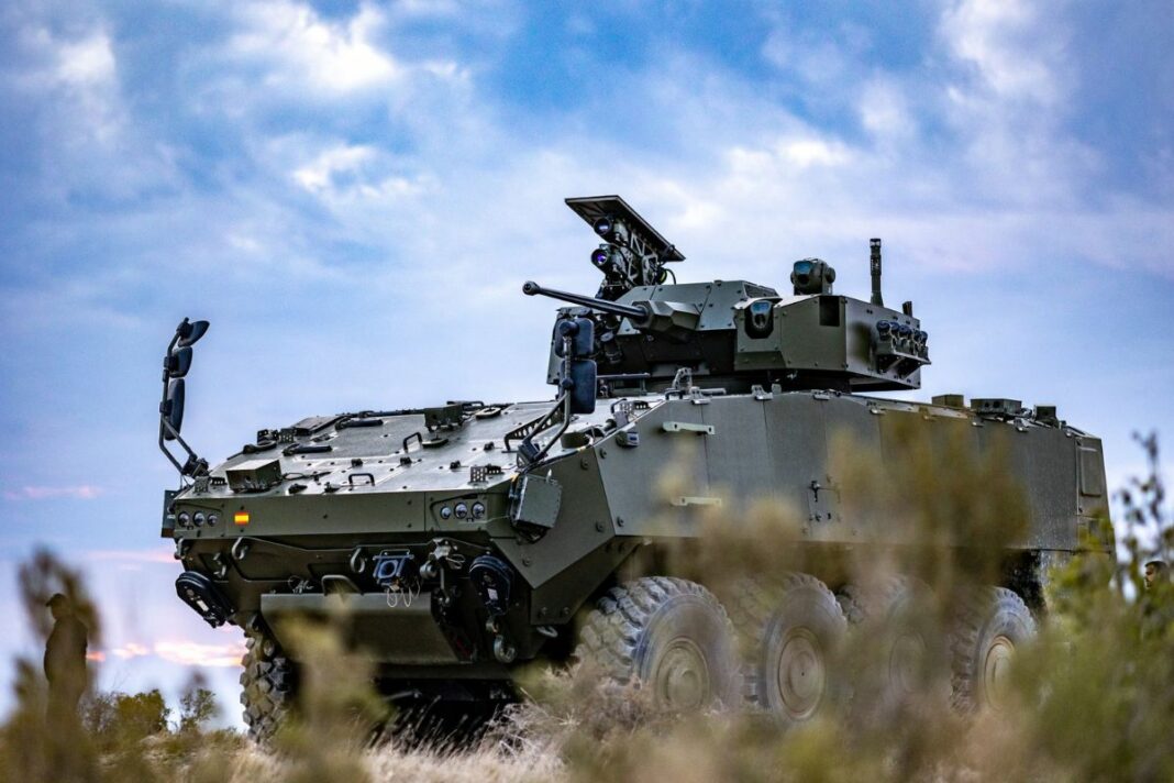 El VCR 8x8 es el programa estrella del Ejército de Tierra. Con él se incrementará la seguridad de los soldados en el desarrollo de las misiones que tienen encomendadas. (Foto: TESS Defence).