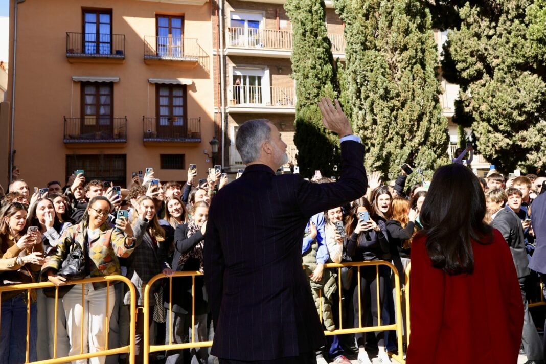 Los Reyes en su visita a Valencia. Imagen: Casa Real